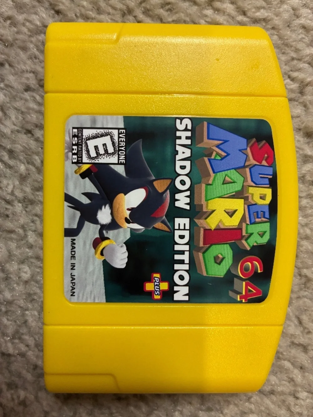 SUPER MARIO 64 SHADOW EDITION PLUS + NINTENDO 64 N64 ROMHACK FANMADE HOME-BREW